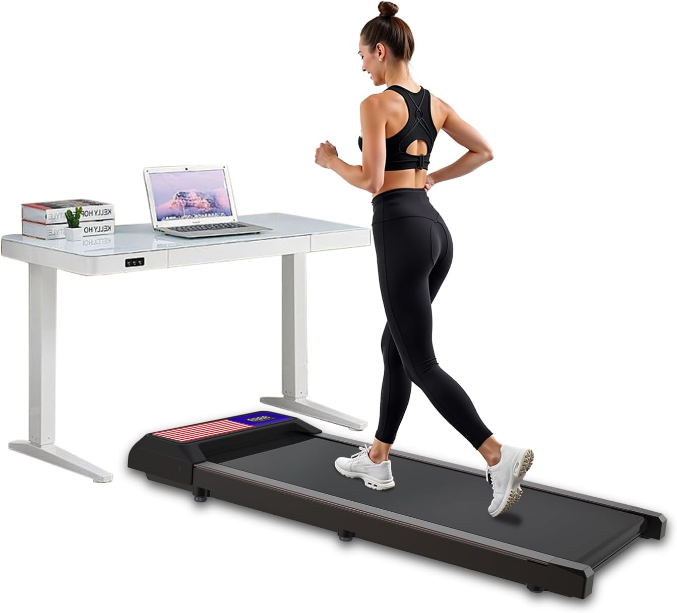 3 in 1 Treadmill, Walking Pad for Home/Office,Under Desk Walking Treadmill with Incline, Remote Cont - B0DYXRBZBY