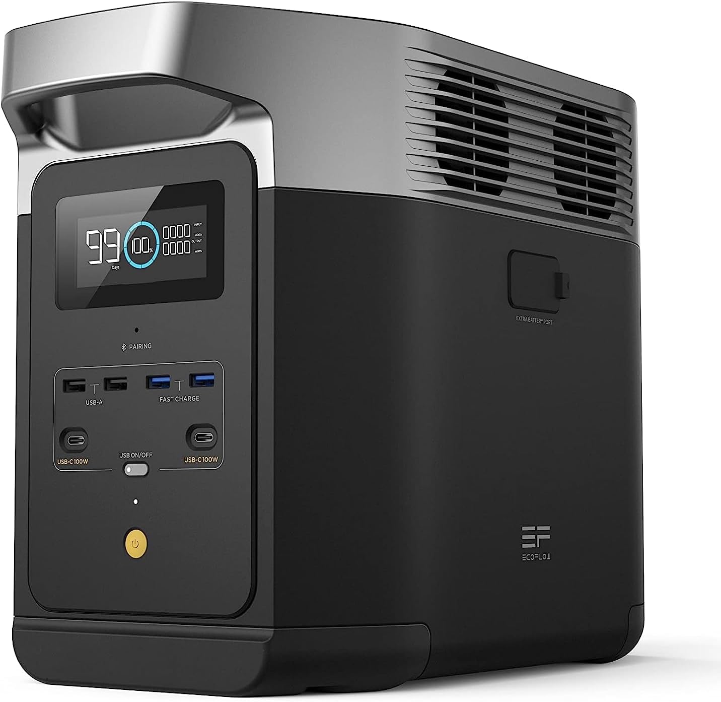 EF ECOFLOW Portable Power Station DELTA 2 with Waterproof Handbag, 1024Wh LiFePO4 Battery, 1800W AC/ - B0F13TX71J